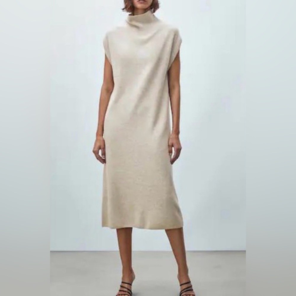 Avantlook Sleeveless Knit Sweater Dress